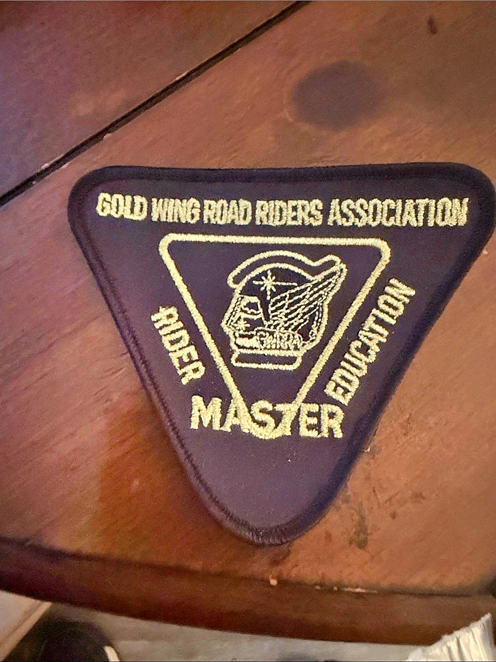 Gold Wing Road Riders Association Rider Master Patch